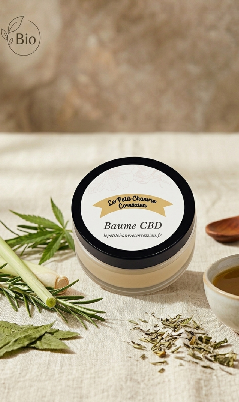 Baume de massage CBD